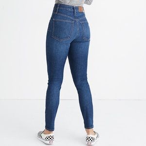 👖 Madewell Curvy High-Rise Skinny Moreaux Wash 👖